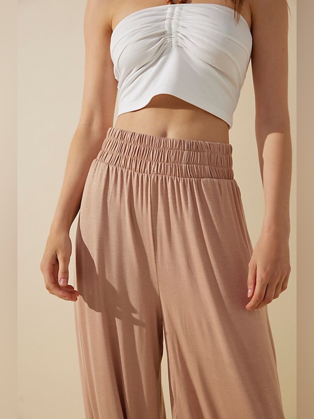 FREE PEOPLE BEACH ALI PANTS | LARGE - Picture 11 of 15
